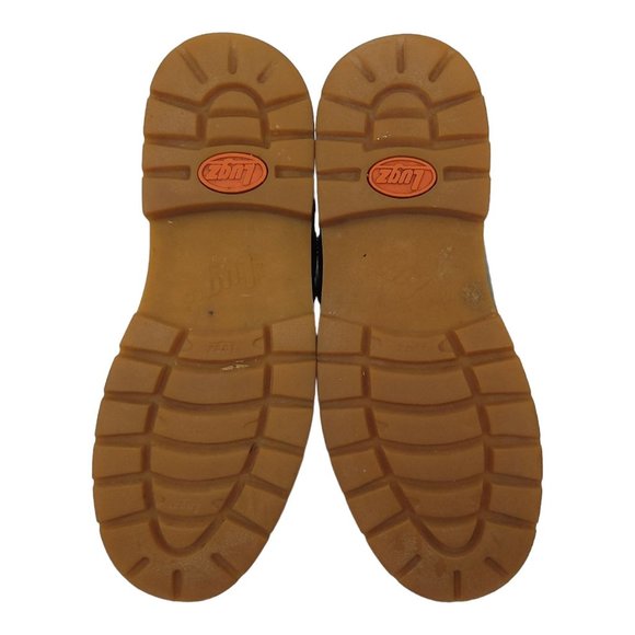 Lugz Leather Low Ankle Monk Strap Boot Brown Mens 8.5 Rugged Soles MSTUL-645 - Picture 6 of 12